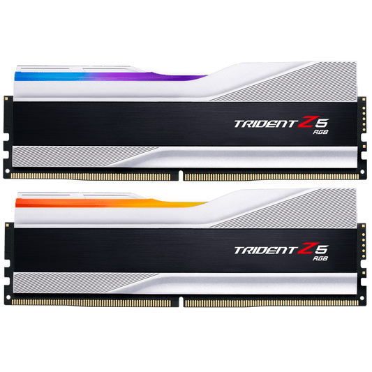 64GB (2x32GB) DDR5 6400MHZ CL32 G.Skill Trident Z5 Silver RGB RAM
