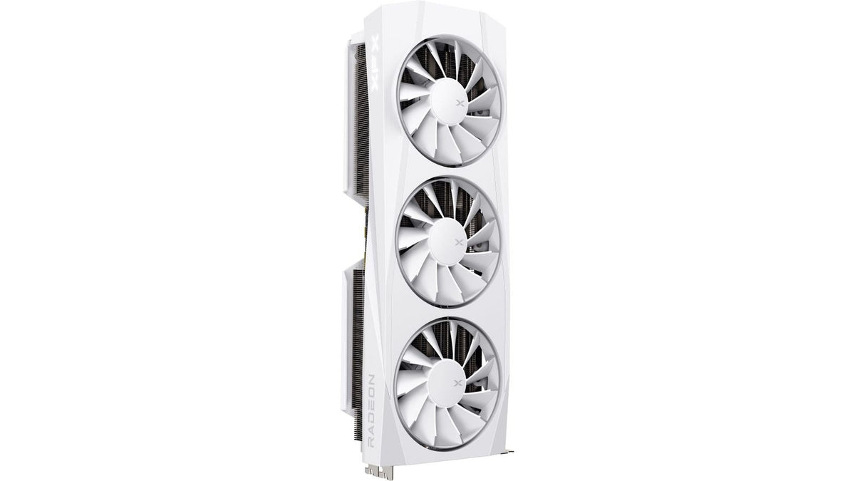 XFX RX 9070 XT Quicksilver White Magnetic Air Edition 16GB Graphics Card