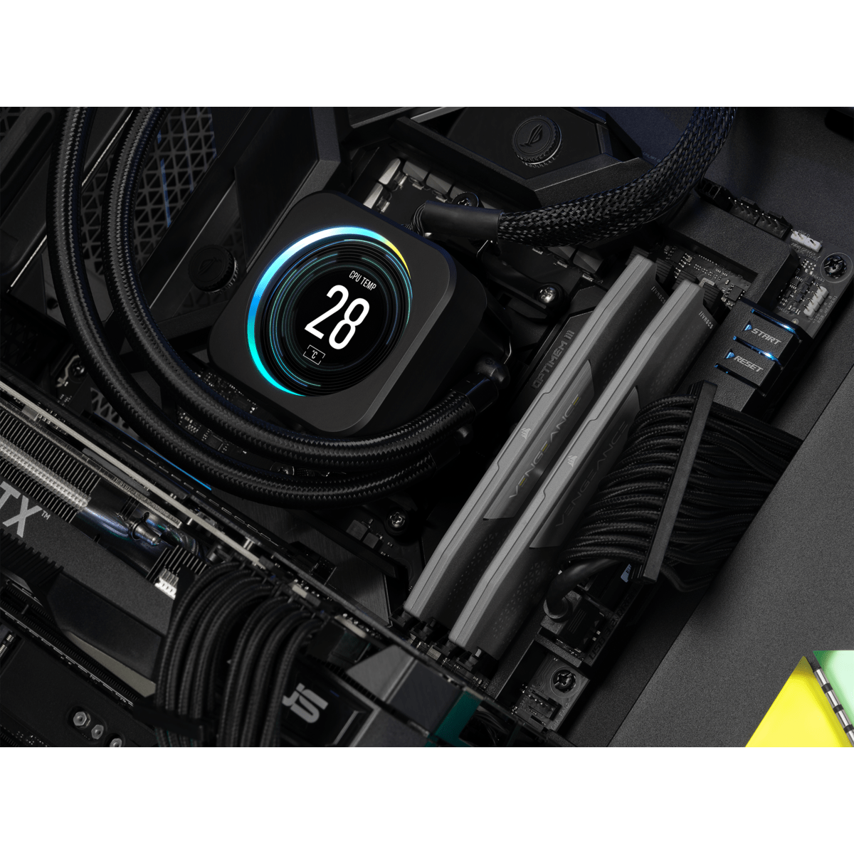 64GB (2x32GB) DDR5 6000MHz CL30 Corsair Vengeance EXPO RAM