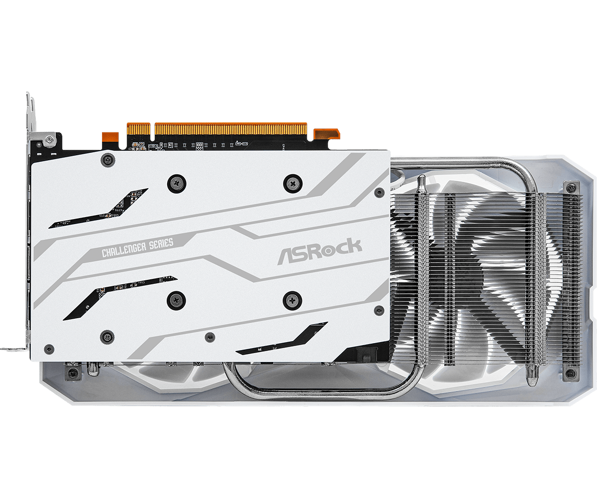 8GB ASRock RX 6600 Challenger White Graphics Card