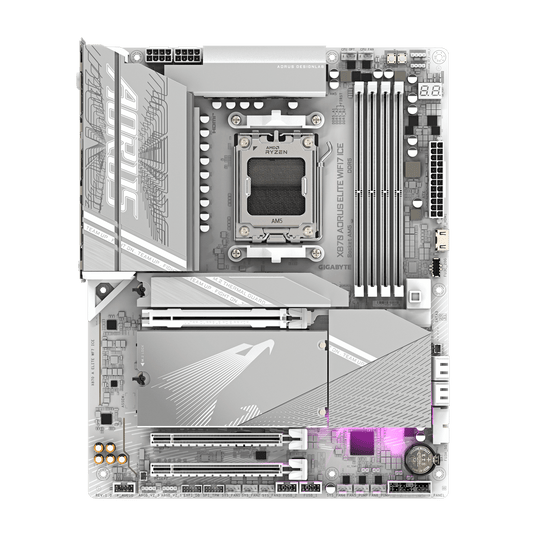 Gigabyte X870E Aorus Elite WIFI7 ICE ATX AM5 Motherboard