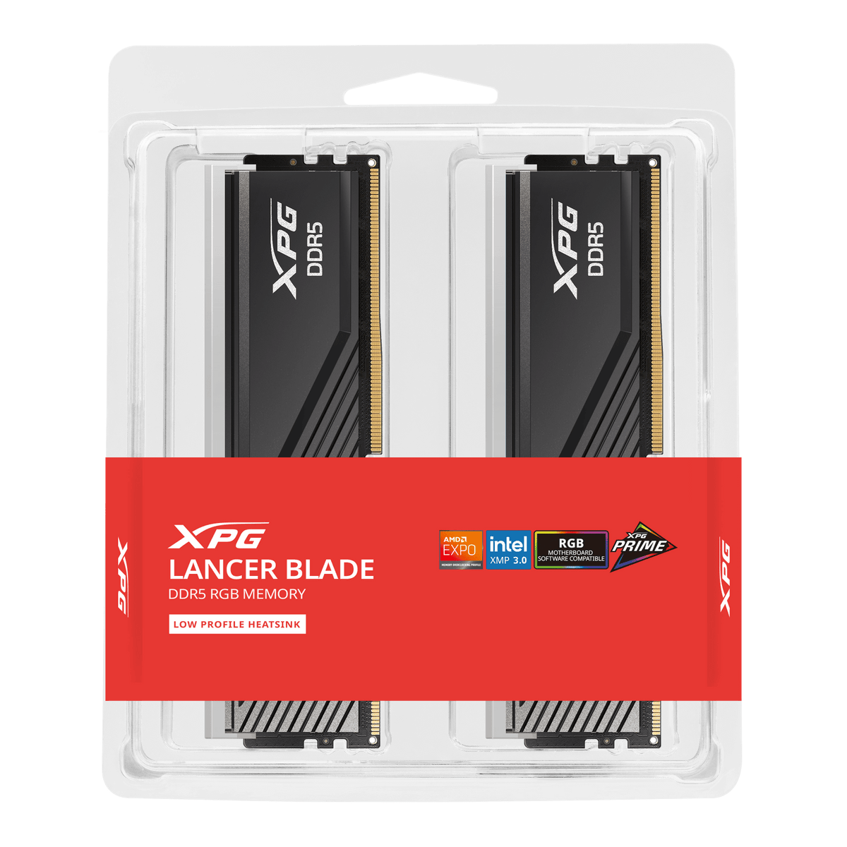 32GB (2x16GB) DDR5 6000MHZ CL30 XPG Lancer Blade RGB RAM