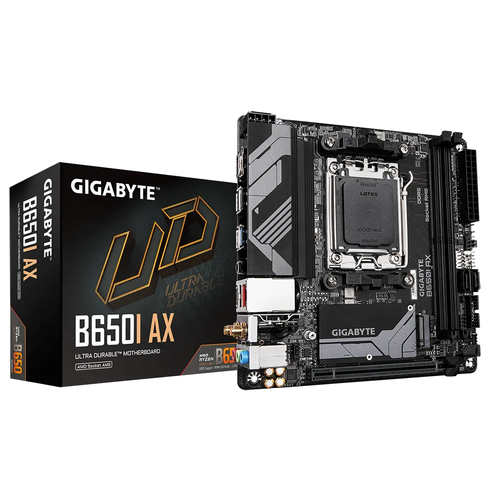 Gigabyte B650I AX Mini ITX AM5 Motherboard