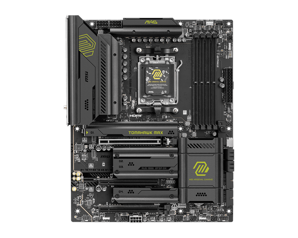 MSI MAG B850 Tomahawk MAX WIFI ATX AM5 Motherboard
