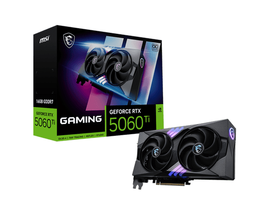 MSI RTX 5060 Ti Gaming OC 16GB Graphics Card