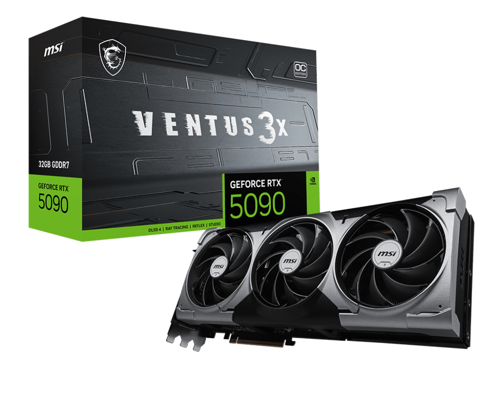 MSI RTX 5090 Ventus 3X OC 32GB Graphics Card
