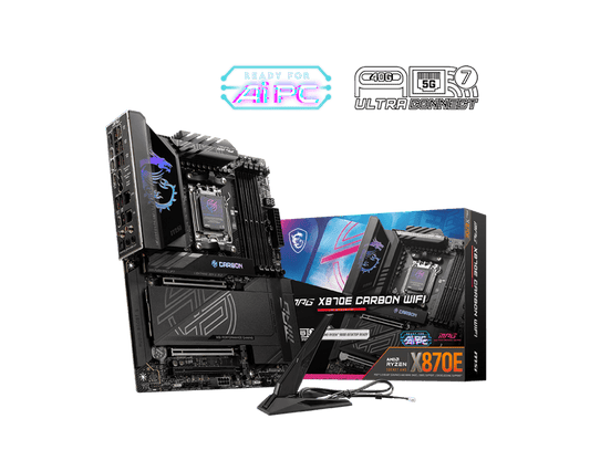 MSI MPG X870E CARBON WIFI ATX AM5 Motherboard