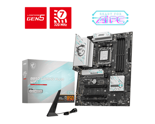 MSI B850 Gaming Plus WIFI ATX AM5 Motherboard
