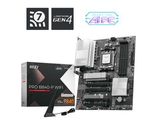MSI PRO B840-P WIFI ATX AM5 Motherboard