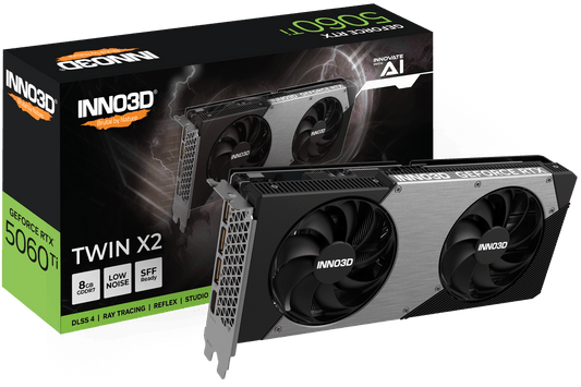 Inno3D GeForce RTX 5060 Ti Twin X2 8GB Graphics Card