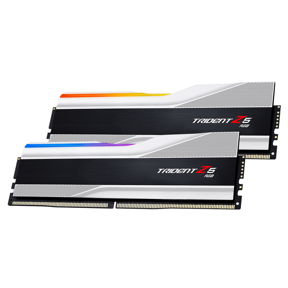 32GB (2x16GB) DDR5 7200MHZ CL34 G.Skill Trident Z5 Silver RGB RAM