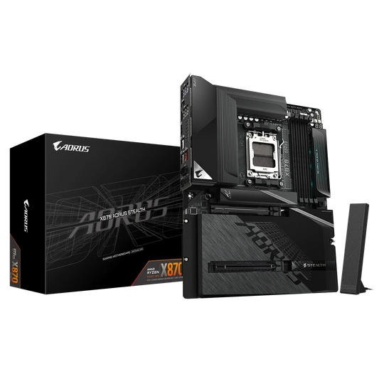 Gigabyte X870 Aorus Stealth ATX AM5 Motherboard