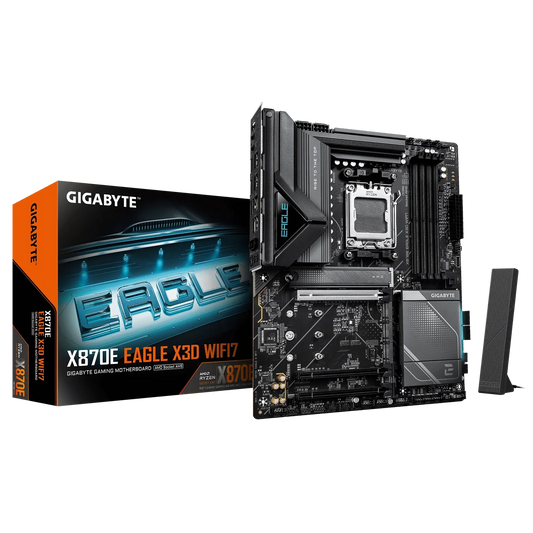 Gigabyte X870E Eagle X3D WIFI7 ATX AM5 Motherboard
