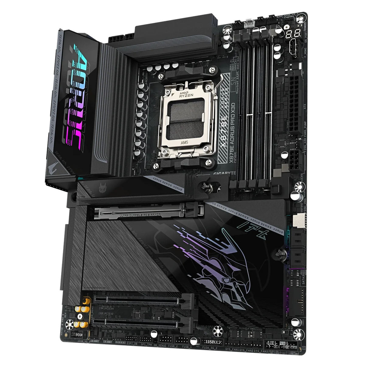 Gigabyte X870E Aorus Pro X3D ATX AM5 Motherboard
