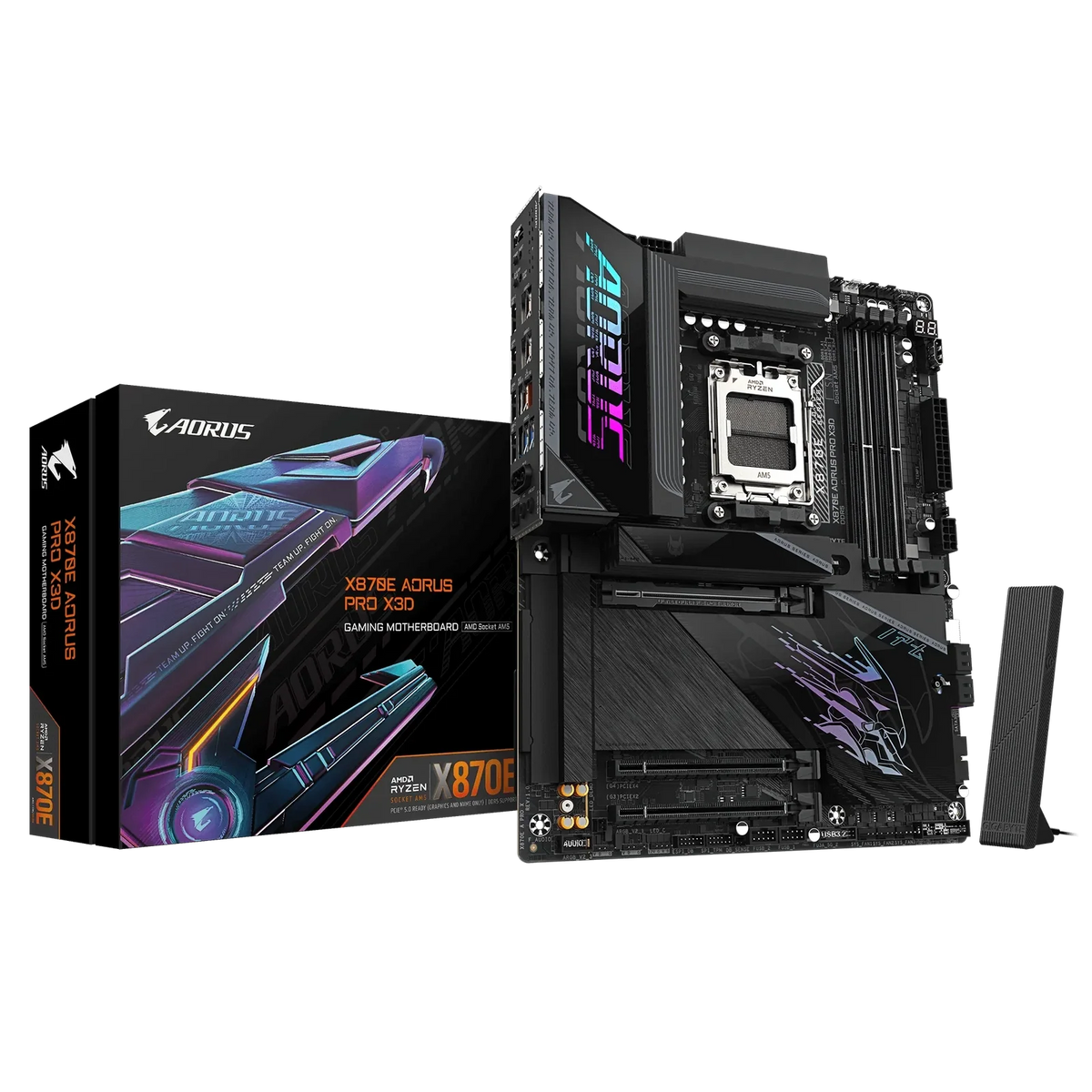 Gigabyte X870E Aorus Pro X3D ATX AM5 Motherboard