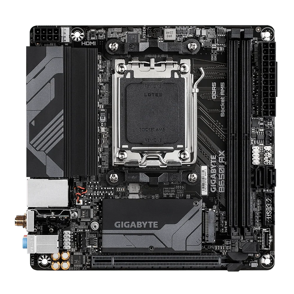 Gigabyte B650I AX Mini ITX AM5 Motherboard