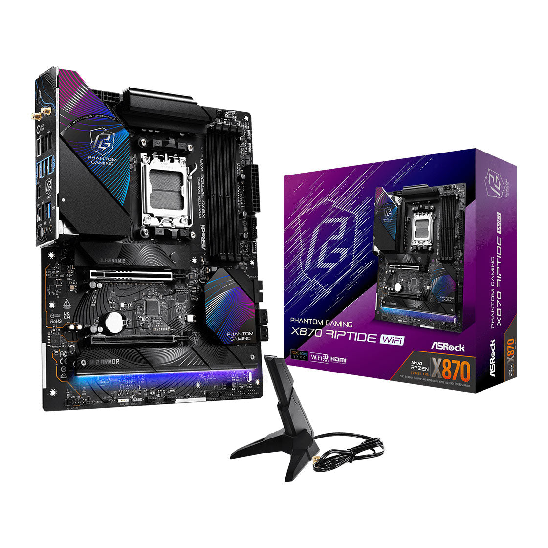 Asrock X870 Riptide WiFi ATX AM5 Motherboard