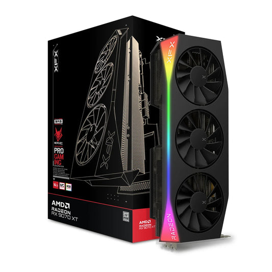 XFX RX 9070 XT Mercury OC RGB 16GB Graphics Card