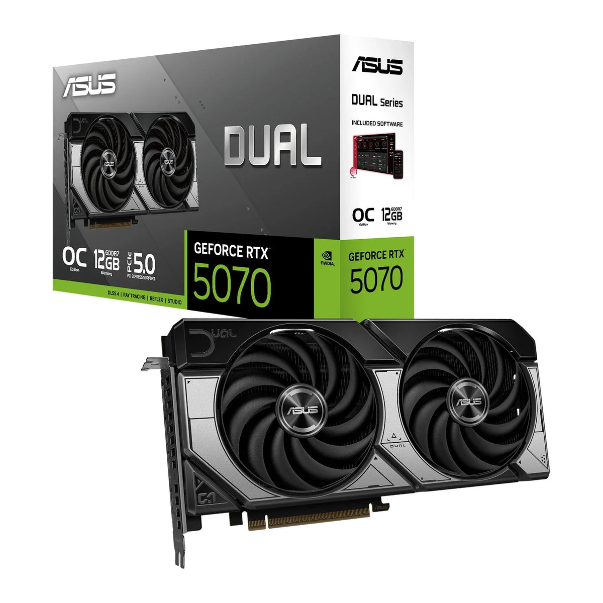 Asus RTX 5070 Dual OC 12GB Graphics Card
