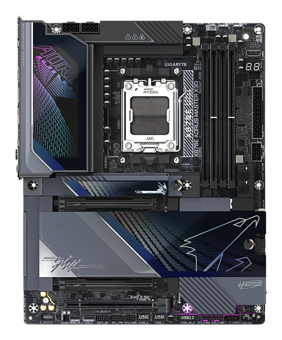 Gigabyte AORUS X870E MASTER X3D WIFI7 ATX AM5 Motherboard