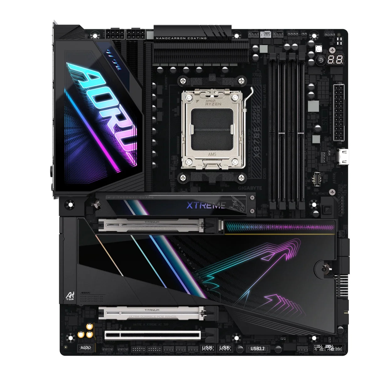 Gigabyte X870E Aorus Xtreme AI TOP ATX AM5 Motherboard