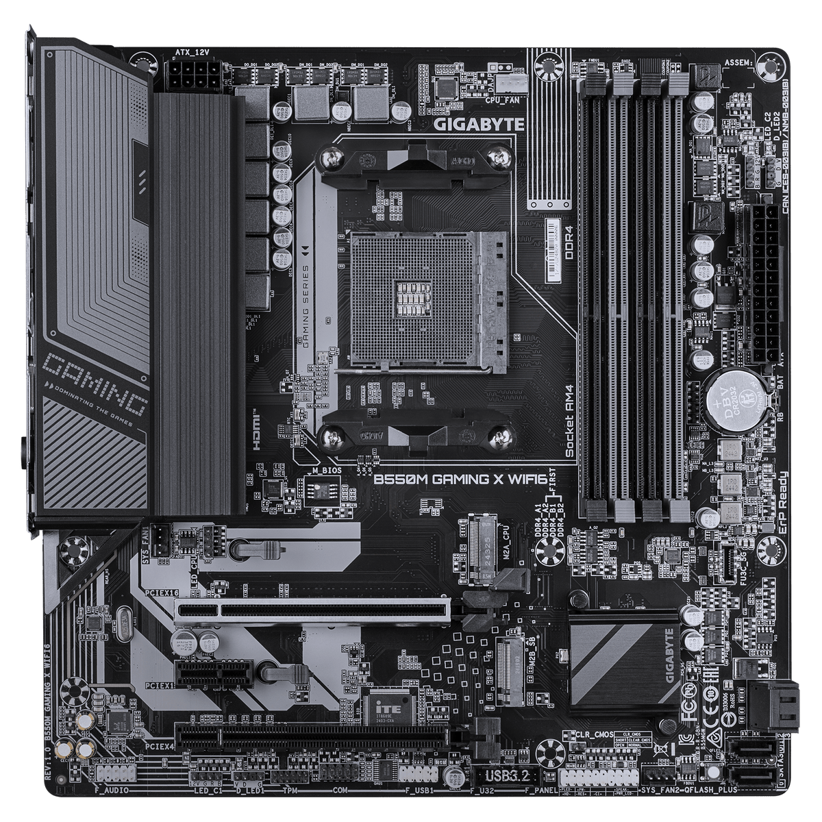 Gigabyte B550M Gaming X WIFI6 Micro ATX AM4 Motherboard