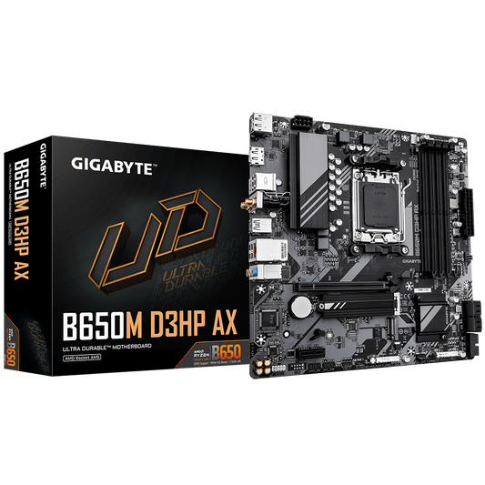 Gigabyte B650M D3HP AX mATX AM5 Motherboard