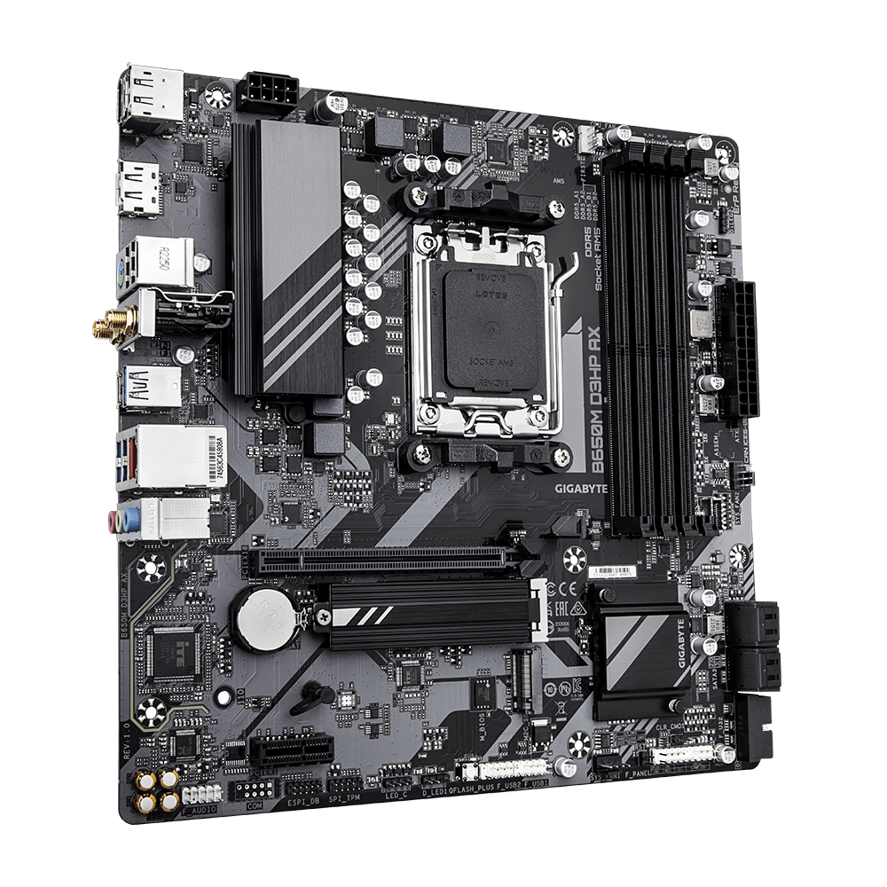Gigabyte B650M D3HP AX mATX AM5 Motherboard
