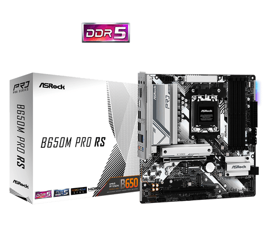 Asrock B650M PRO RS mATX AM5 Motherboard