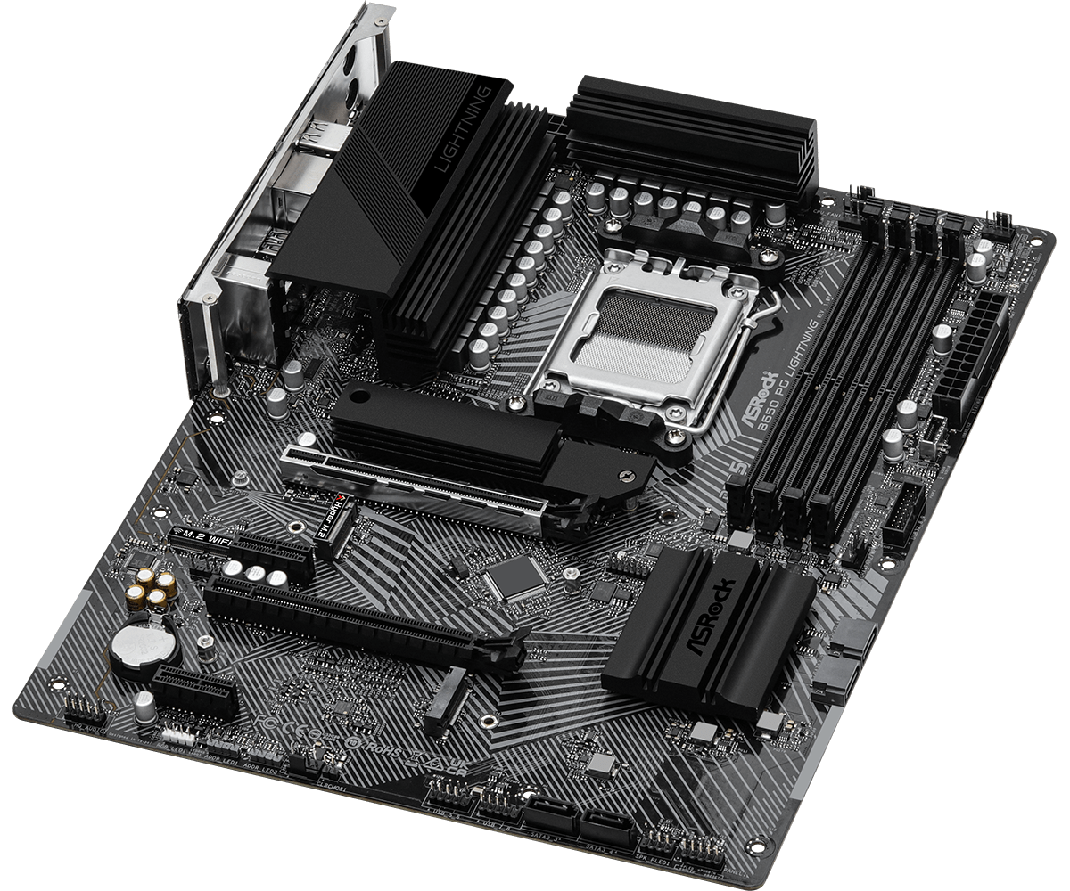 Asrock B650 PG Lightning ATX AM5 Motherboard
