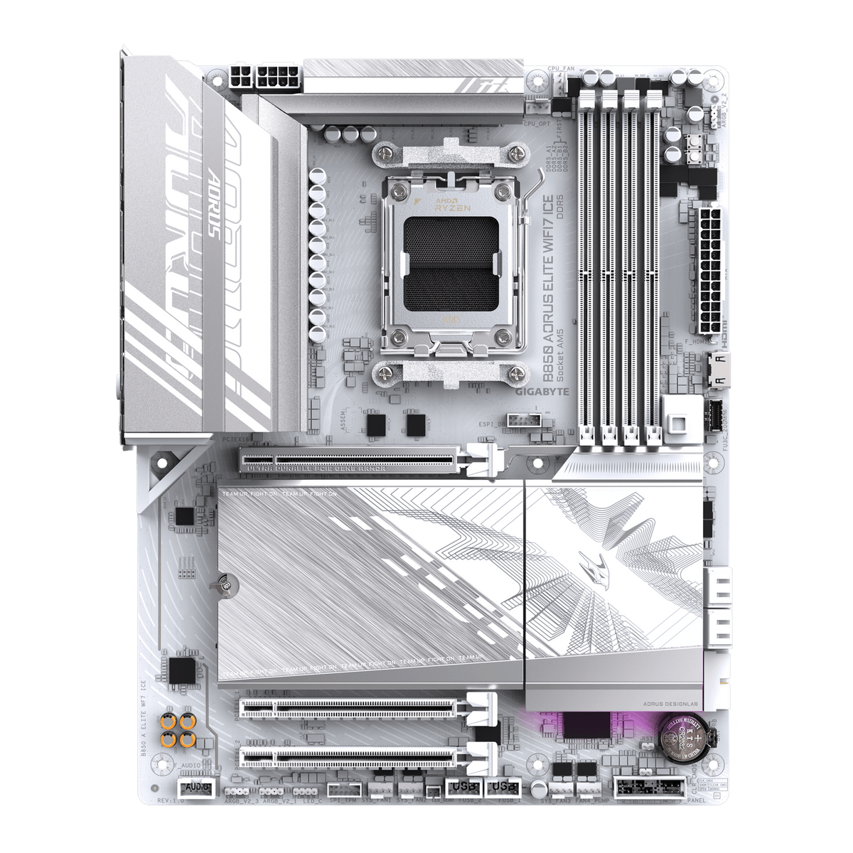 Gigabyte B850 Aorus Elite WIFI7 ICE ATX AM5 Motherboard