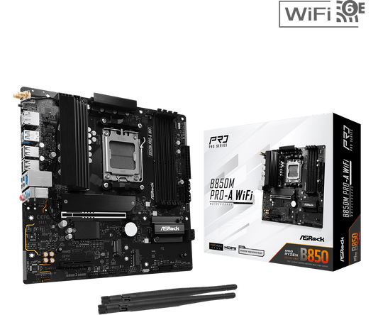 ASRock B850M Pro-A WiFi Micro-ATX AM5 Motherboard