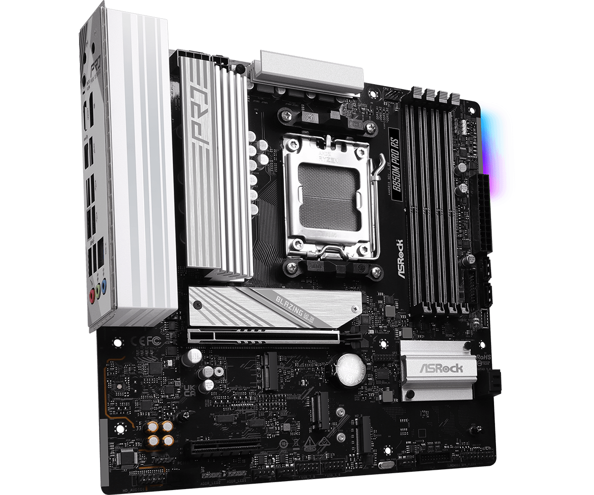 ASRock B850M Pro RS Micro-ATX AM5 Motherboard