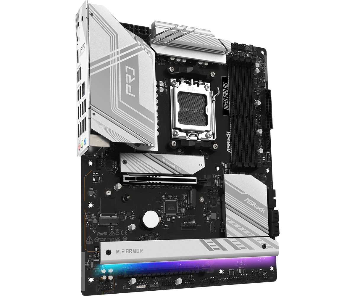 ASRock B850 Pro RS ATX AM5 Motherboard