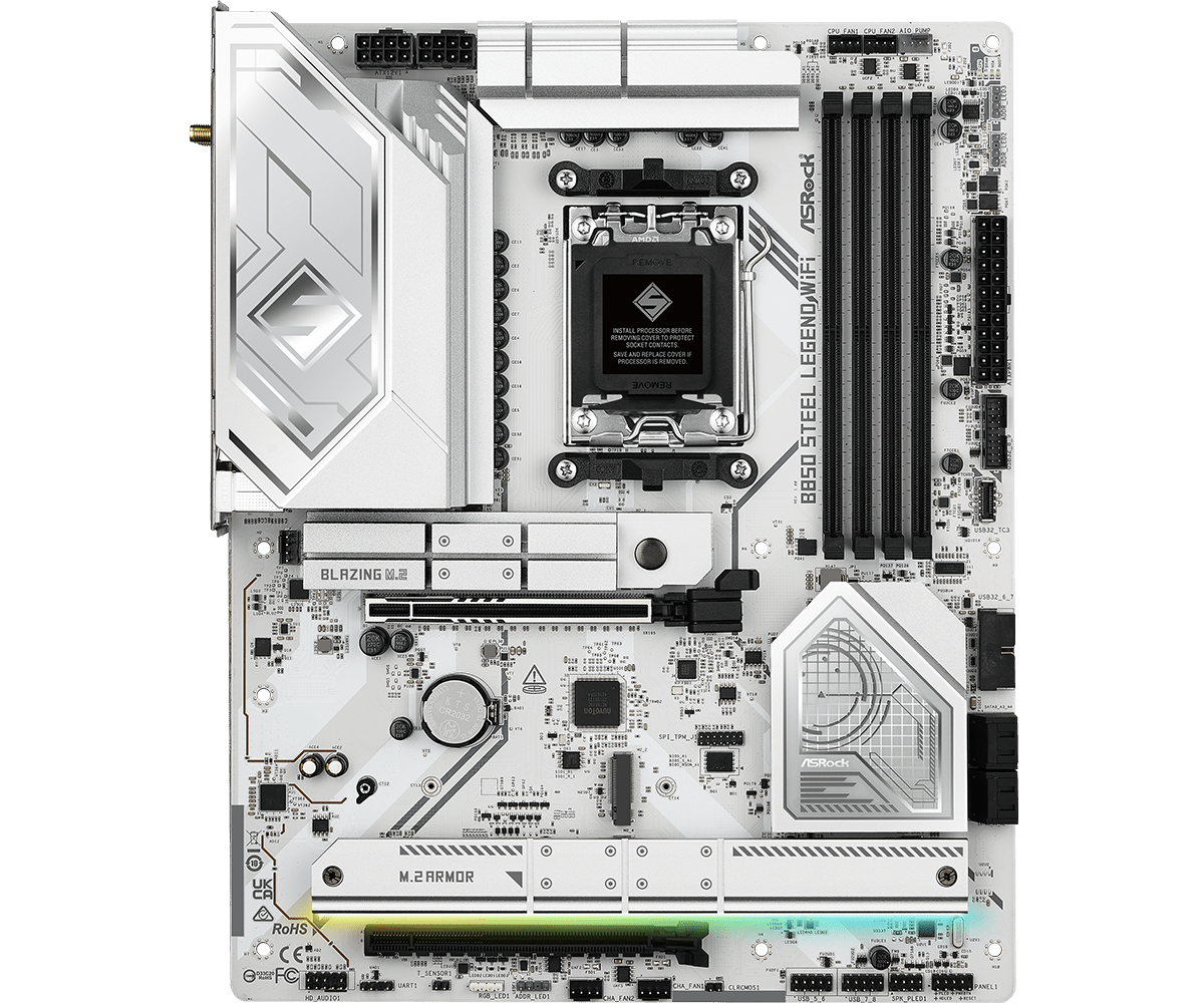 ASRock B850 Steel Legend WiFi ATX AM5 Motherboard