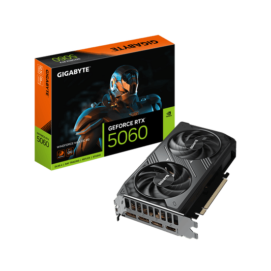 Gigabyte RTX 5060 Windforce Max OC 8GB Graphics Card