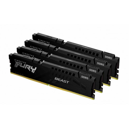128GB (4x32GB) DDR5 5600MHZ CL40 Kingston Fury Beast RAM