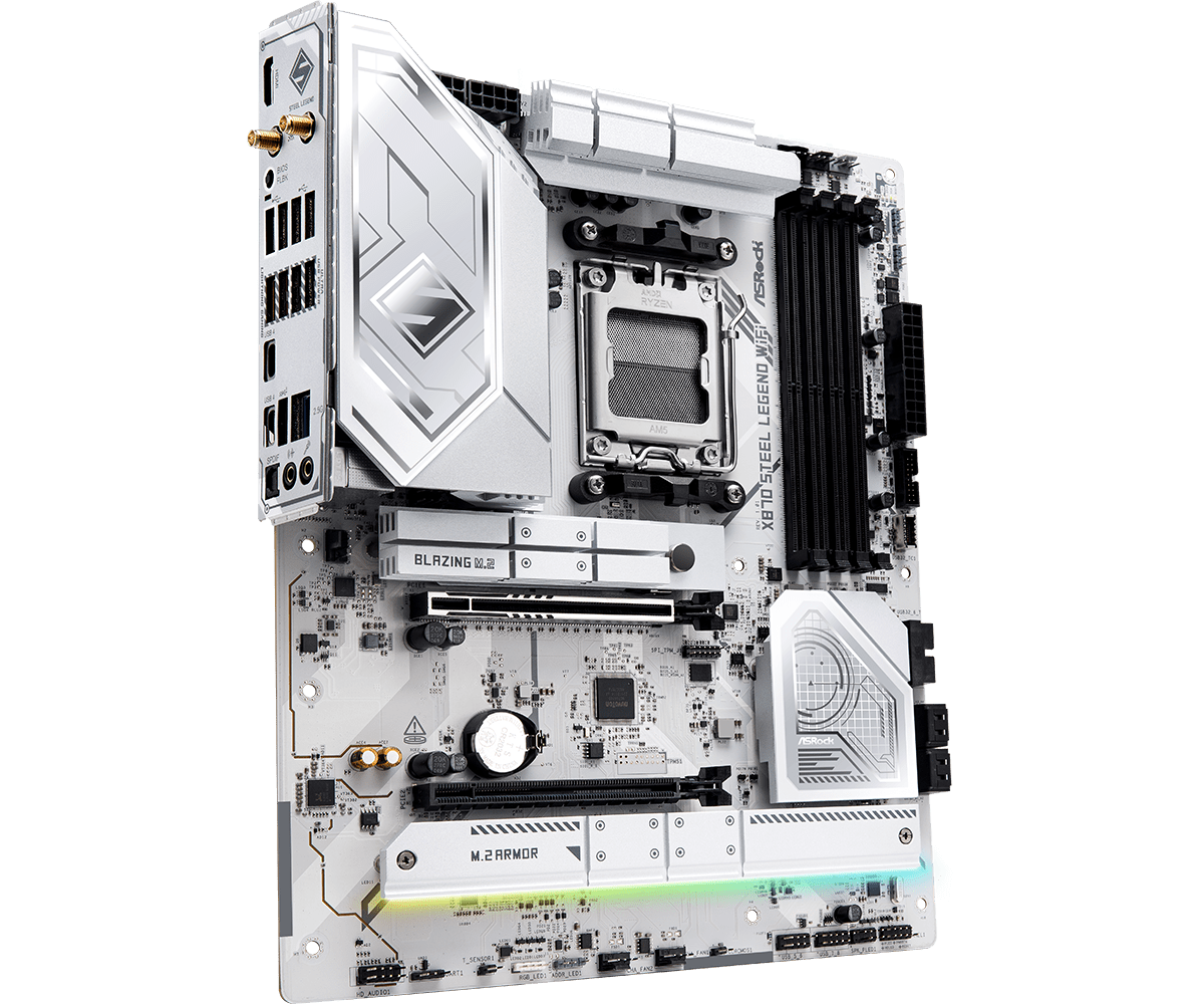 Asrock X870 Steel Legend WiFi ATX AM5 Motherboard