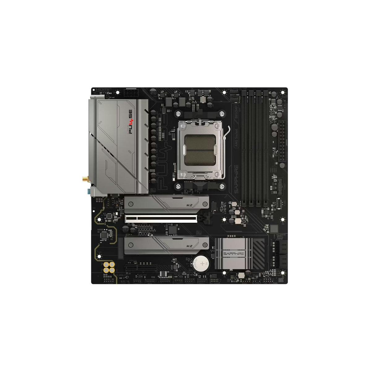 SAPPHIRE Pulse B850M WiFi Micro-ATX AM5 Motherboard
