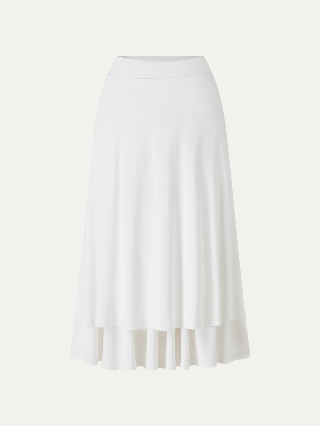 SkinKiss Mid Rise Gathered Midi Skirt with Pockets