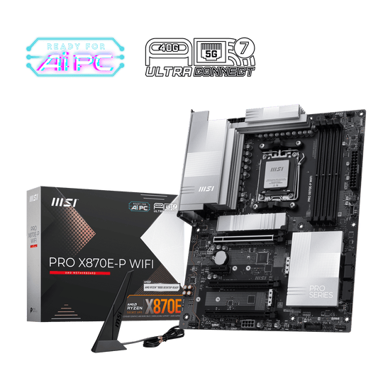 MSI PRO X870E-P WIFI ATX AM5 Motherboard