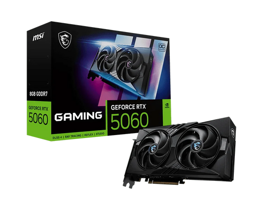 MSI RTX 5060 Gaming OC 8GB Graphics Card