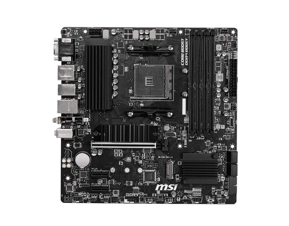 MSI B550M PRO-VDH WIFI MICRO ATX AM4 MOTHERBOARD